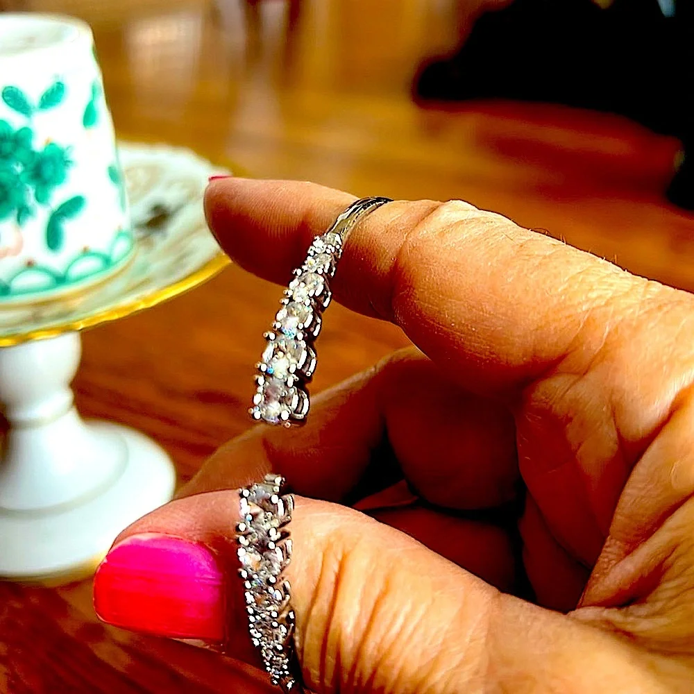 🔥NWT WHBM 2 beautiful diamond Likebracelets.1Gold&1SilverTone.Elegant&Versatile